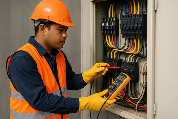 electrical maintenance, electrical inspection, electrical panel maintenance, building electrical maintenance