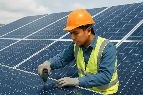 solar panel installation, solar power system, rooftop solar panel, on grid solar panel, off grid solar panel