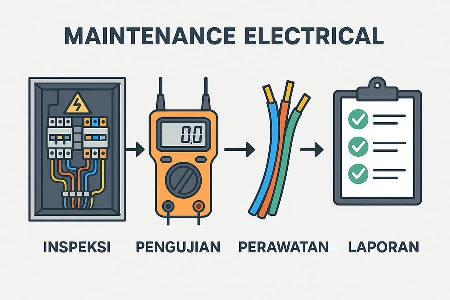 electrical maintenance, electrical inspection, electrical panel maintenance, building electrical maintenance
